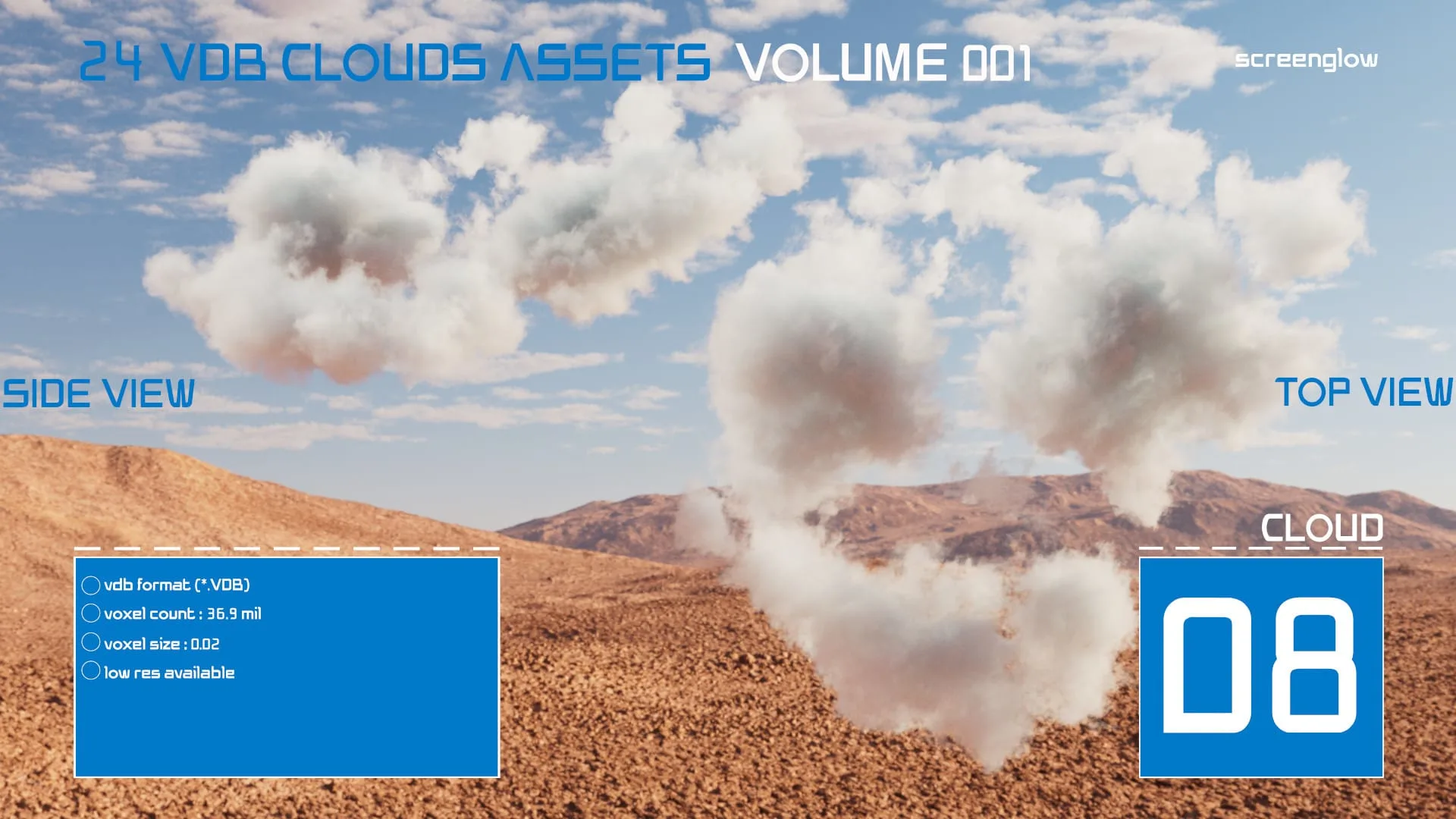 VDB Clouds Volume 1