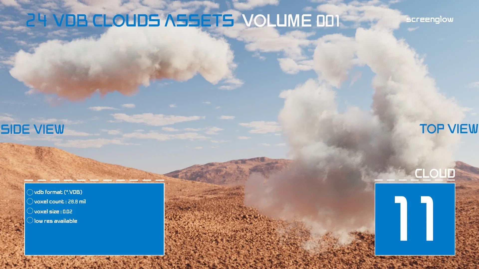 VDB Clouds Volume 1