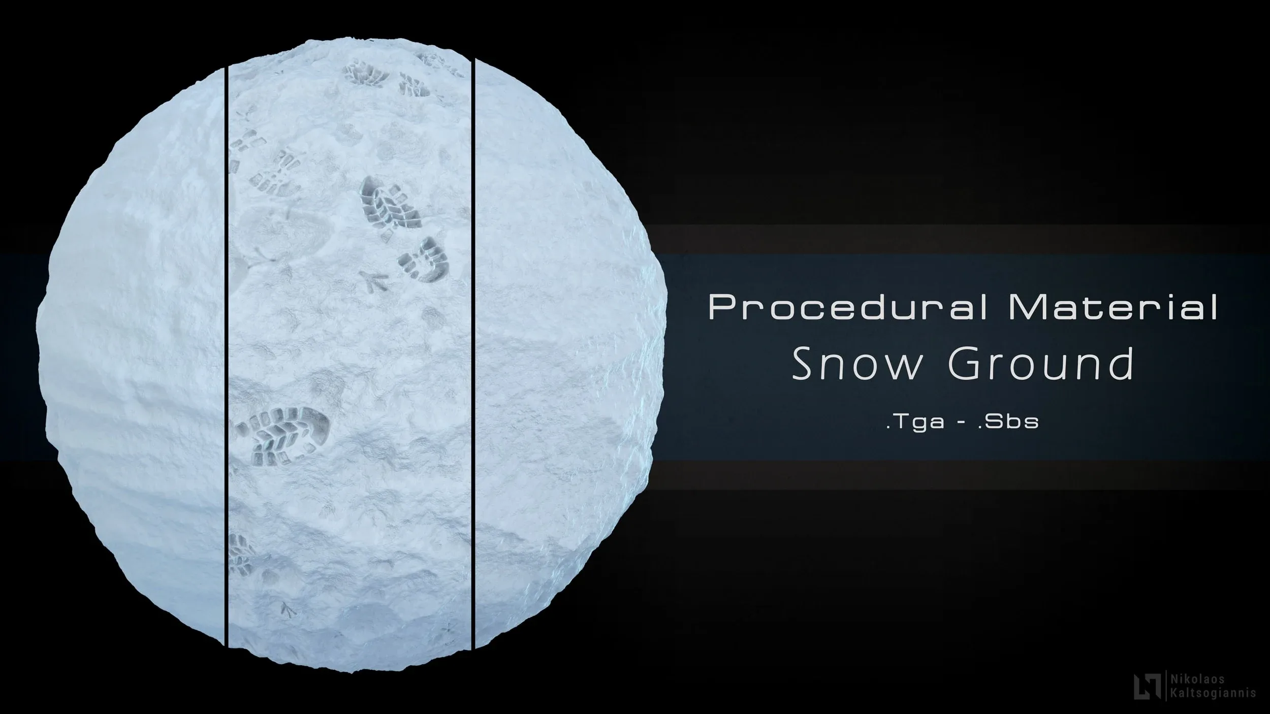 Procedural Snow Material - 3 Variations!
