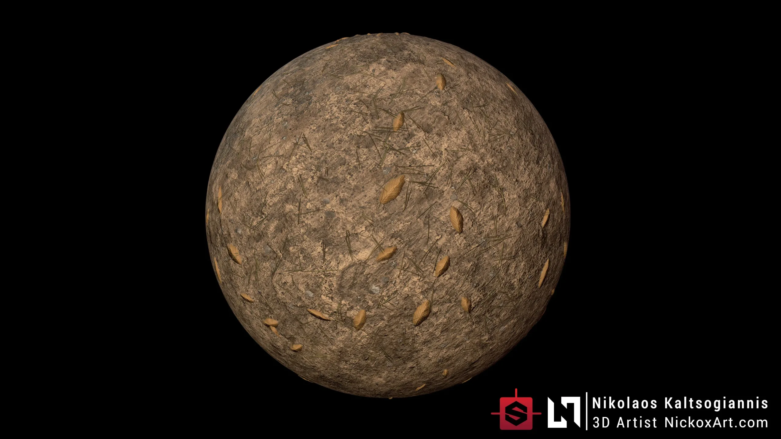 Procedural Dirt Ground Material - 3 Variations!