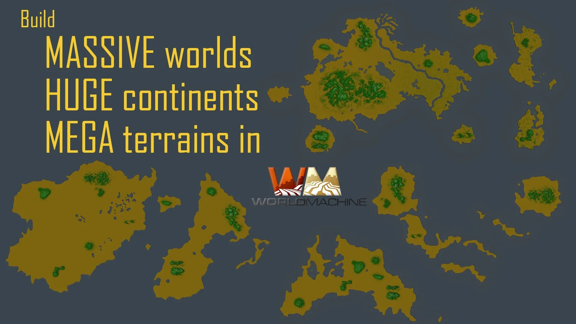 World Machine: Build MASSIVE Worlds With HUGE Continents & MEGA Terrains