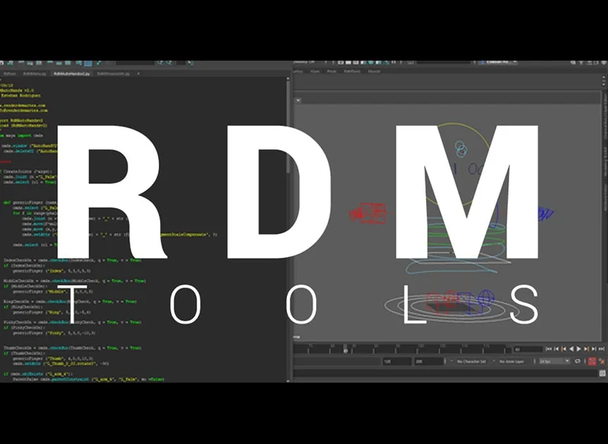 RdM Tools V1 - Auto Rig for Maya