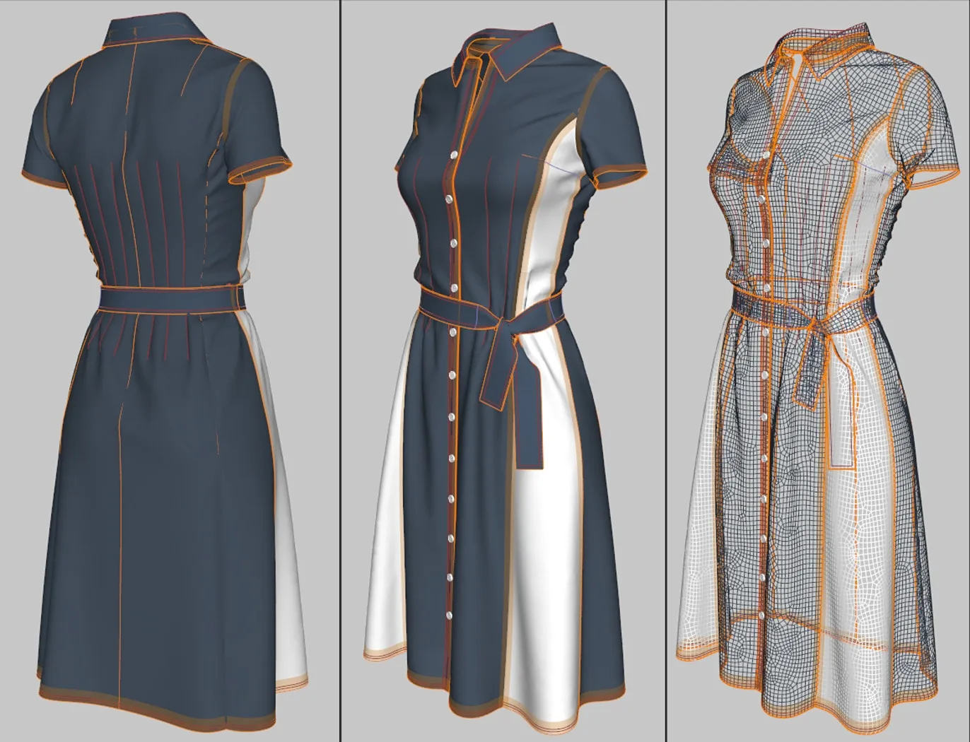 Women’s Dresses in Marvelous Designer 7