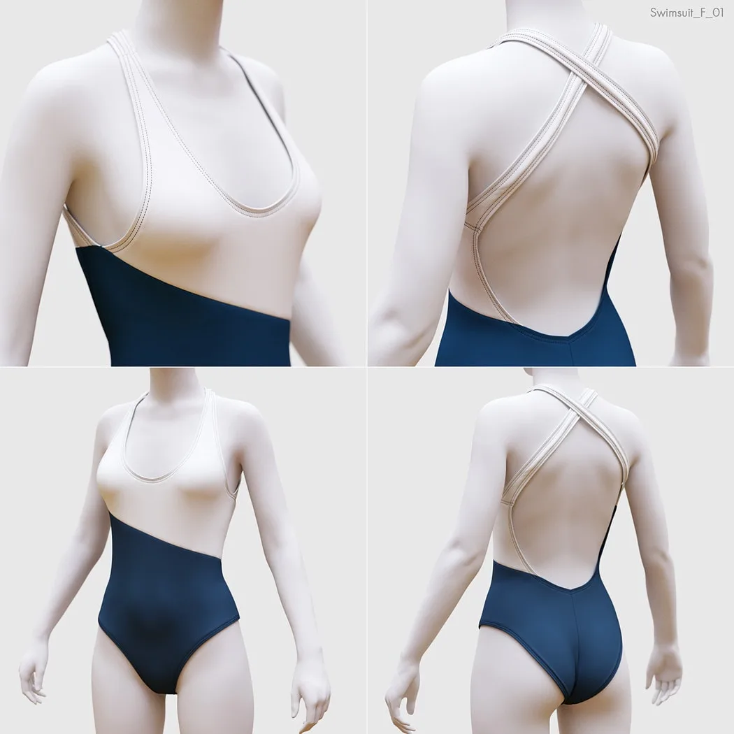 Women’s Swimsuits, Bikinis in Marvelous Designer 7