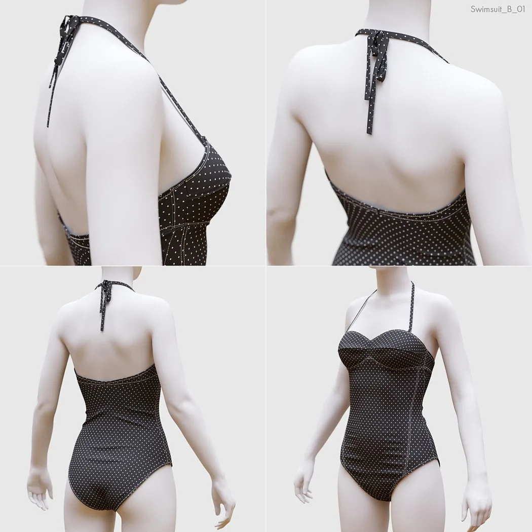 Women’s Swimsuits, Bikinis in Marvelous Designer 7