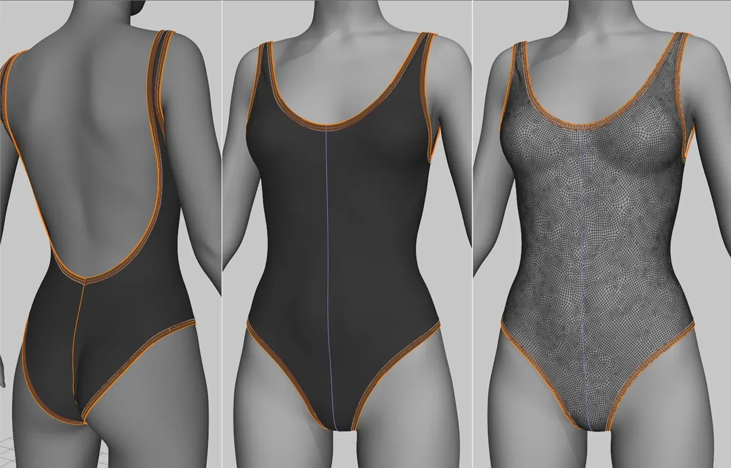 Women’s Swimsuits, Bikinis in Marvelous Designer 7