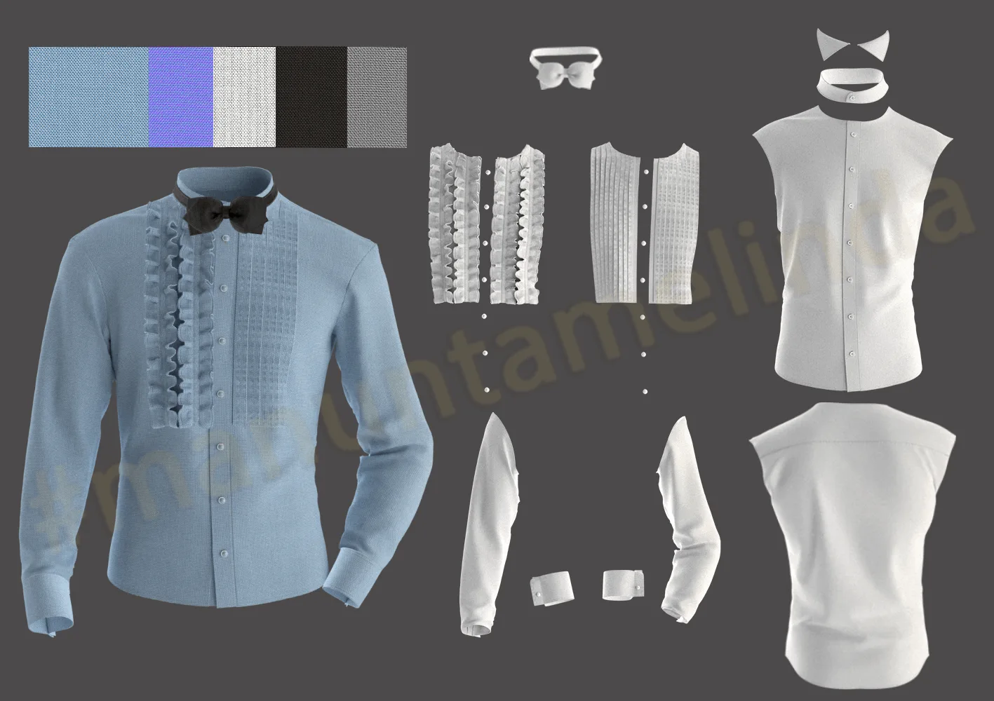 Part 2 – 3D Shirt Puzzle Configurator – TUXEDO