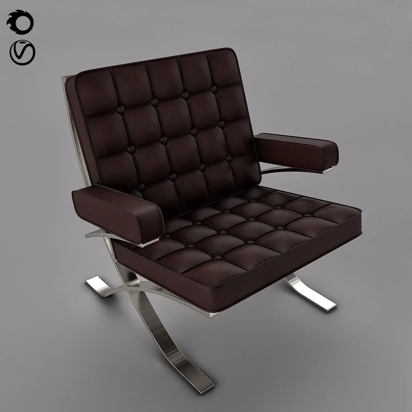 Arm Chair 05 - 3D Model