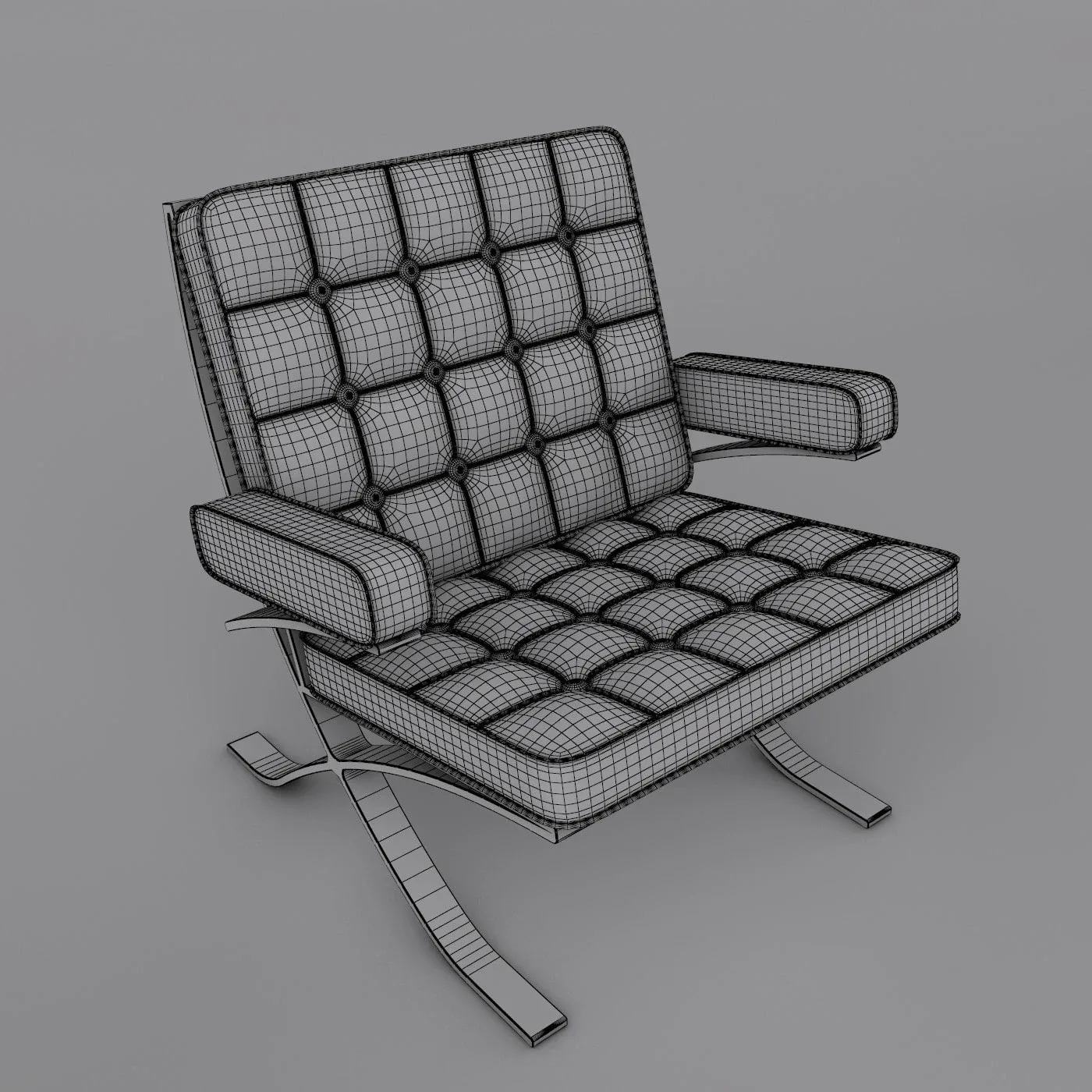 Arm Chair 05 - 3D Model