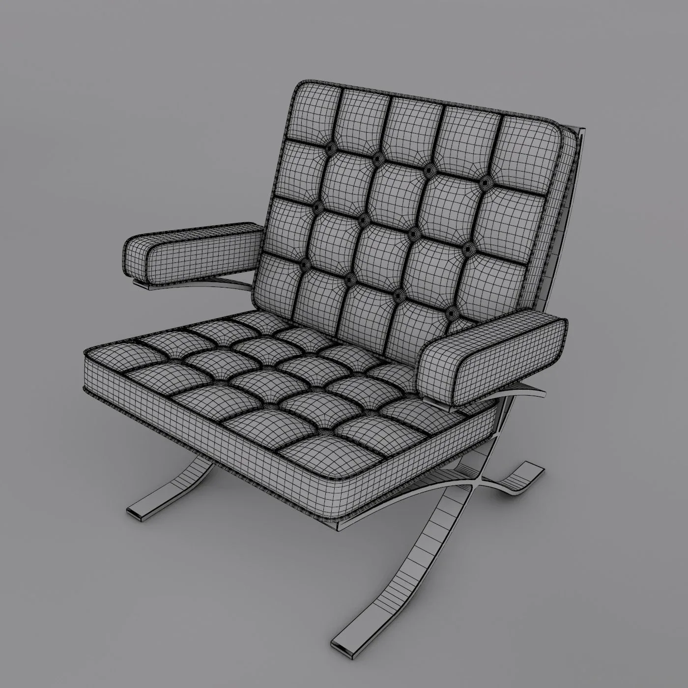 Arm Chair 05 - 3D Model