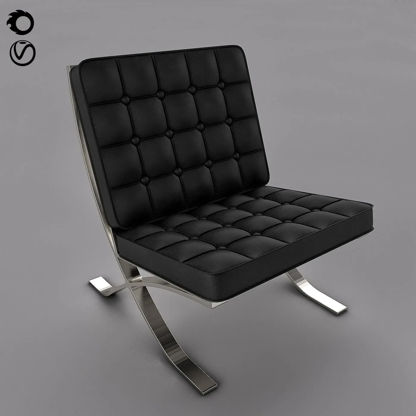 Arm Chair 03 - 3D Model