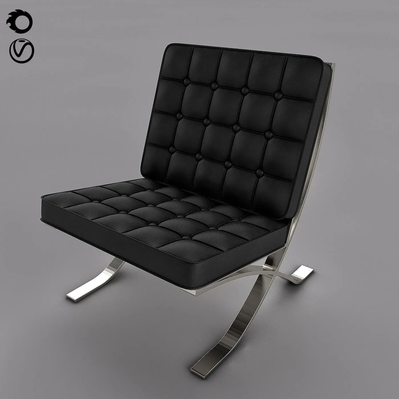 Arm Chair 03 - 3D Model