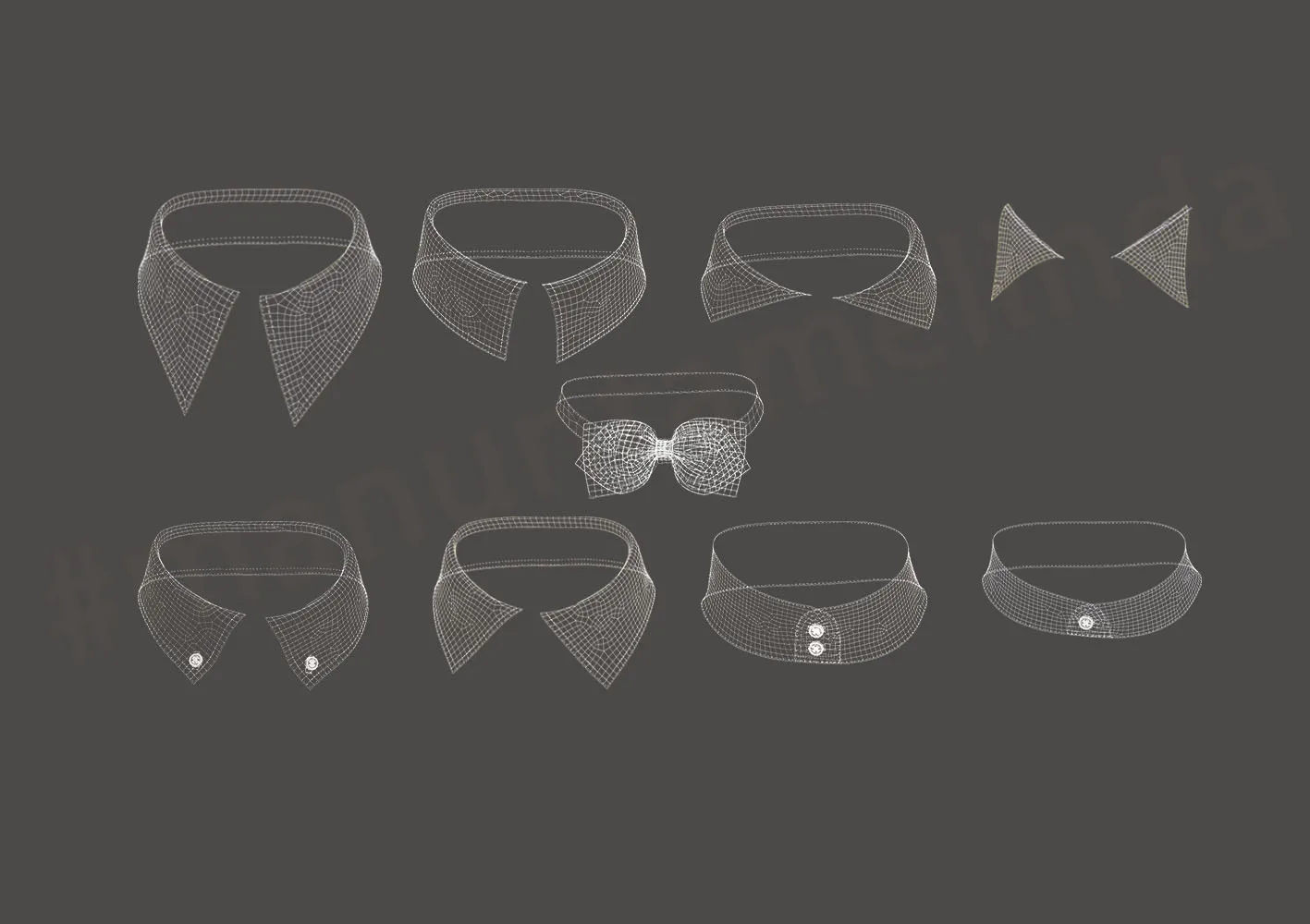 Part 4 - 3D Shirt Puzzle Configurator - COLLARS