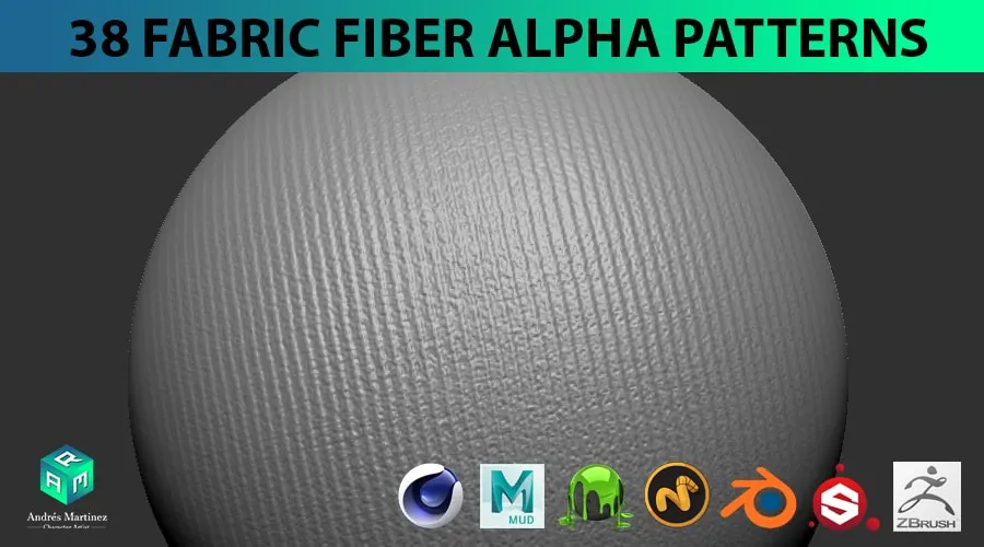 38 Fabric Fiber Alpha Patterns