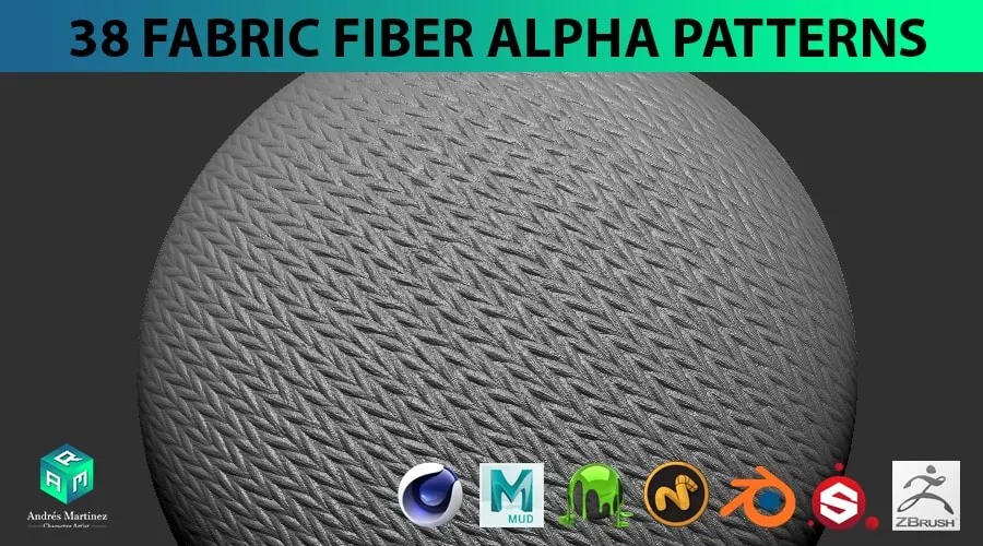 38 Fabric Fiber Alpha Patterns