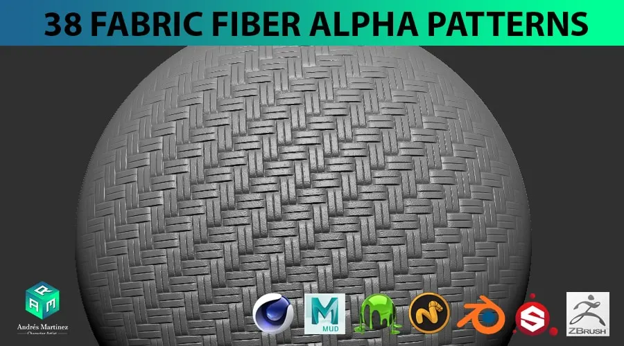 38 Fabric Fiber Alpha Patterns