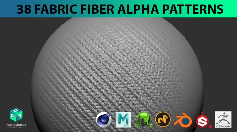 38 Fabric Fiber Alpha Patterns