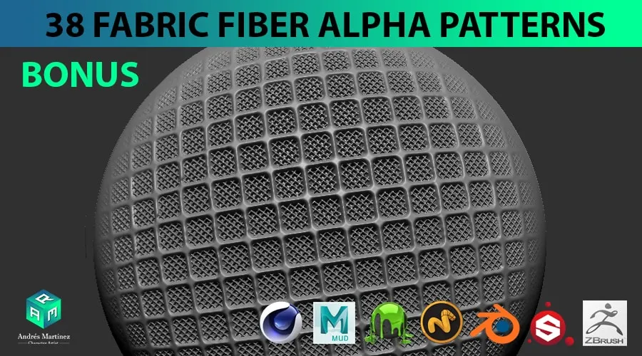 38 Fabric Fiber Alpha Patterns