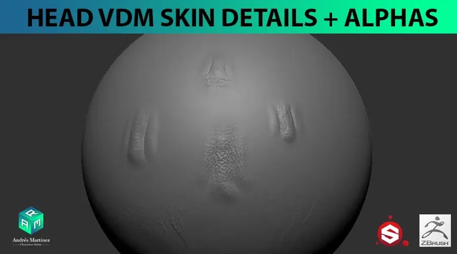 Head VDMSkin Detail Brushes + Alphas