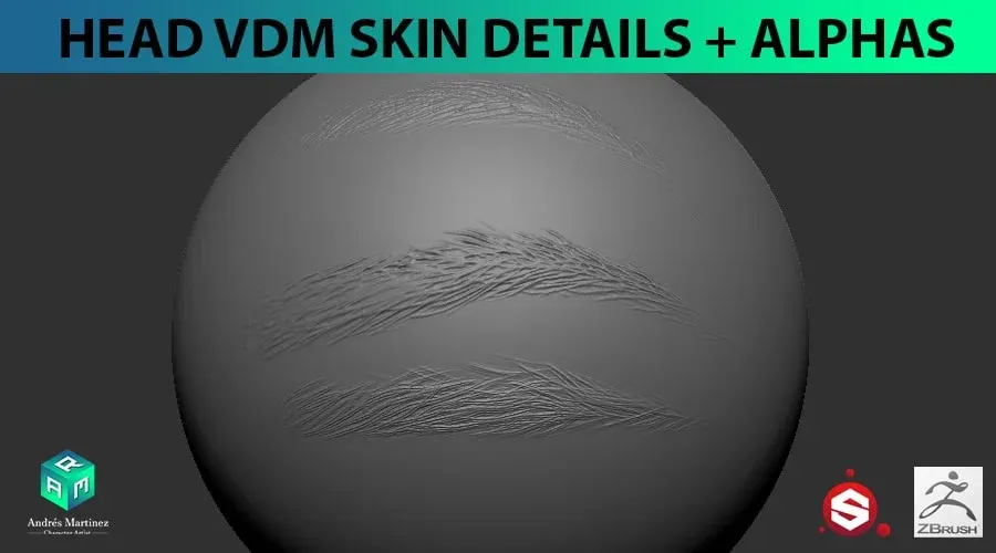 Head VDMSkin Detail Brushes + Alphas