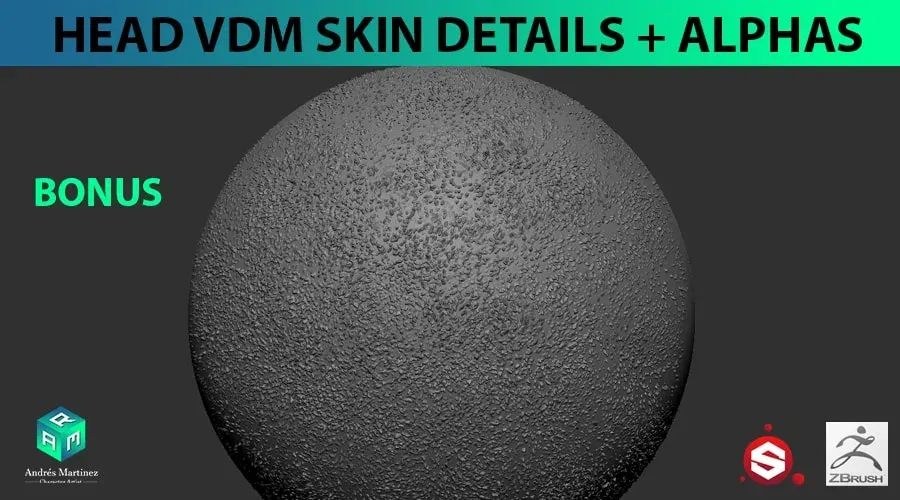 Head VDMSkin Detail Brushes + Alphas