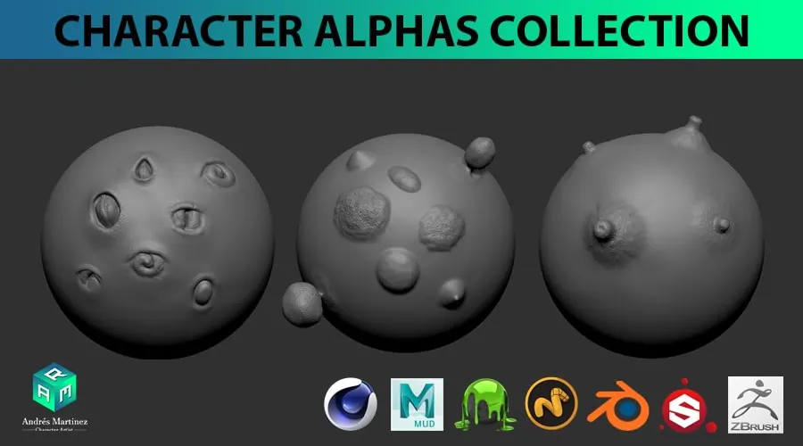 Character details ALPHAS collection