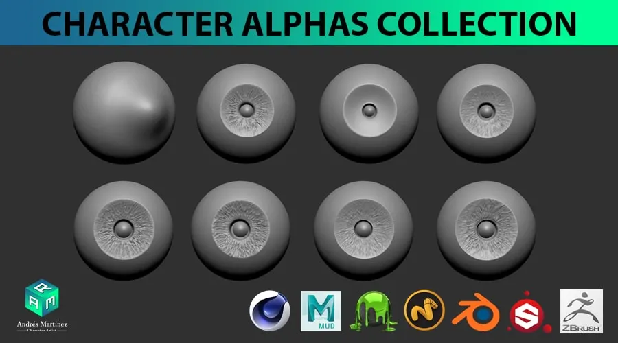 Character details ALPHAS collection