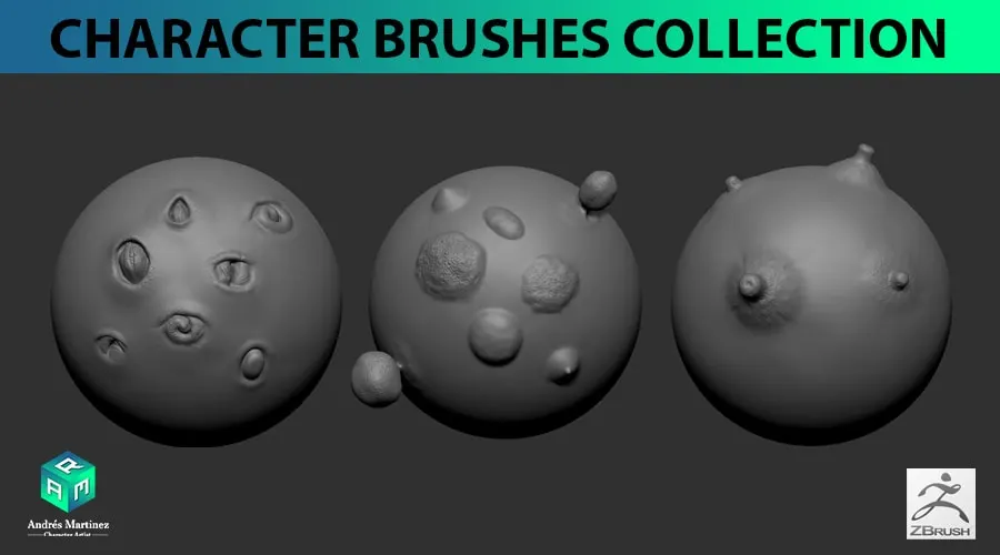 Character Details BRUSHES Collection