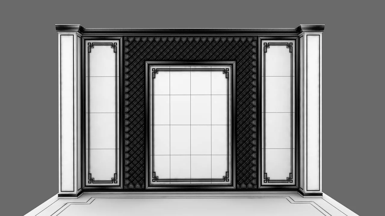 Bed Background Decoration 1