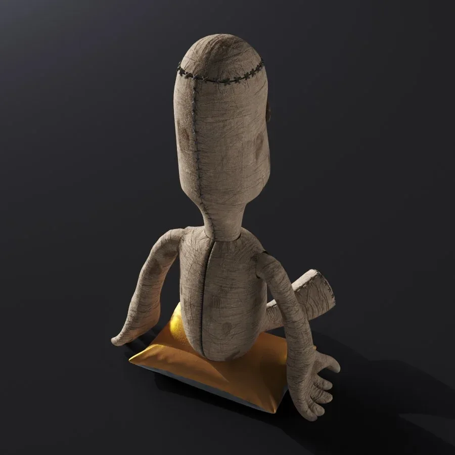 Sackboy 3D Model