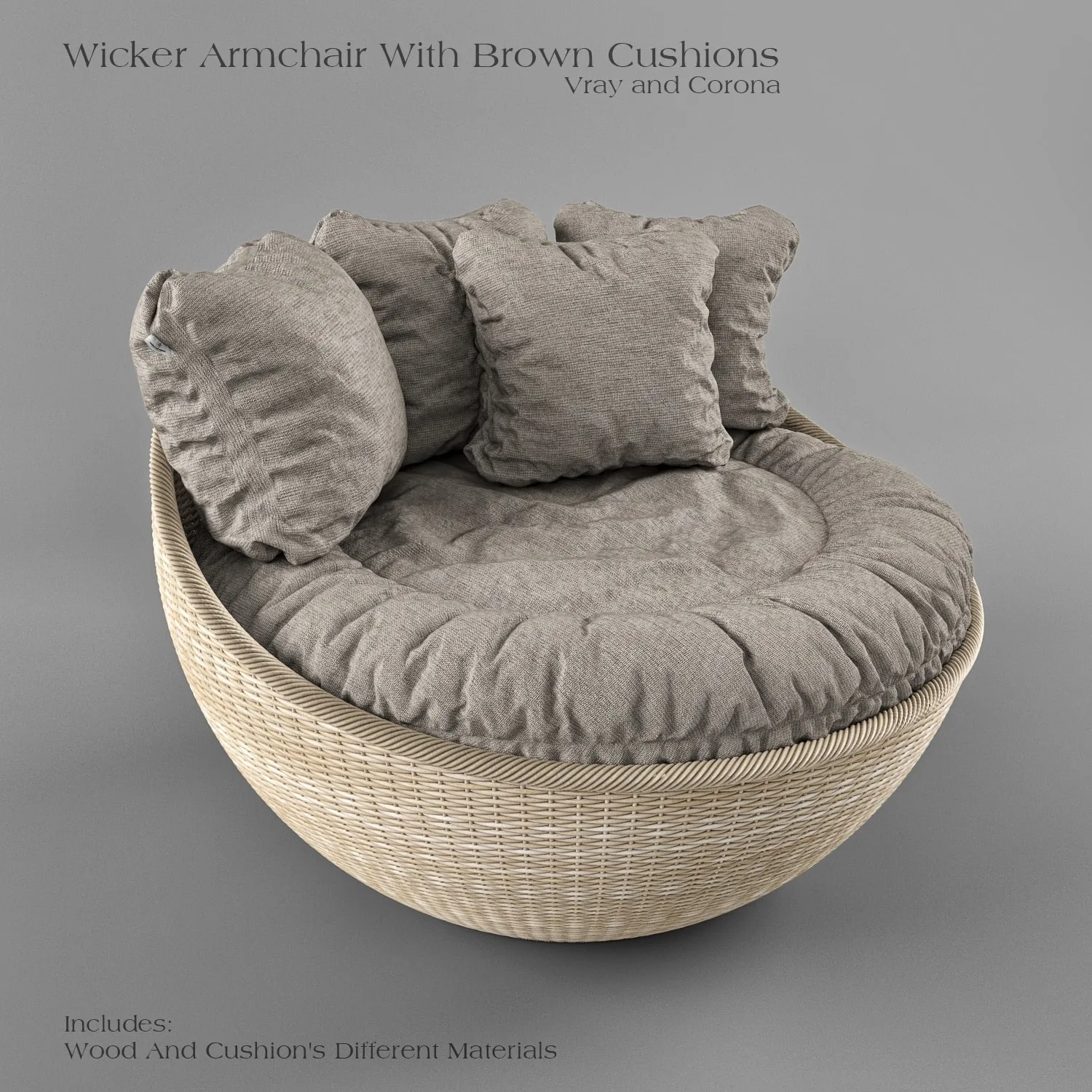 Wicker ArmChair