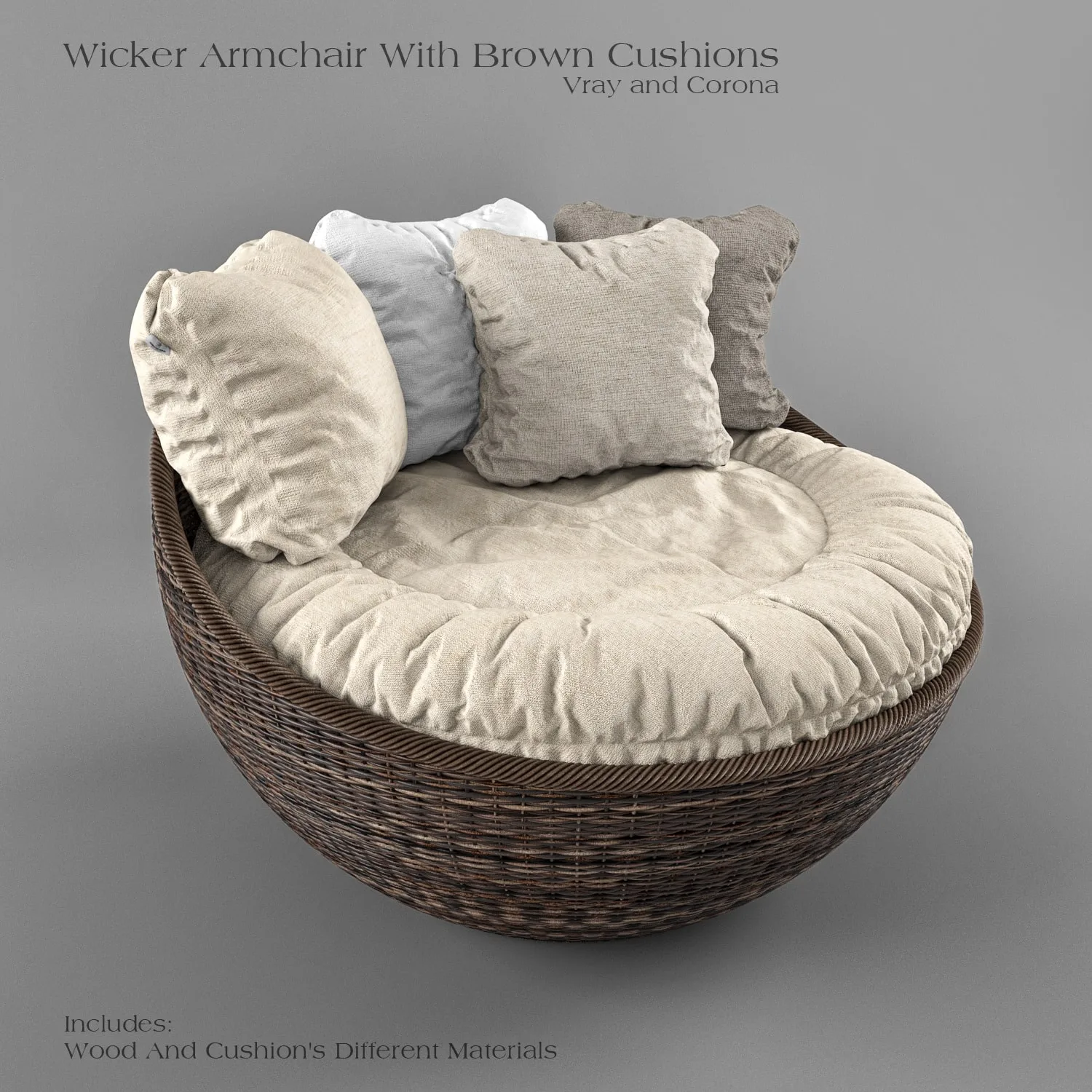 Wicker ArmChair