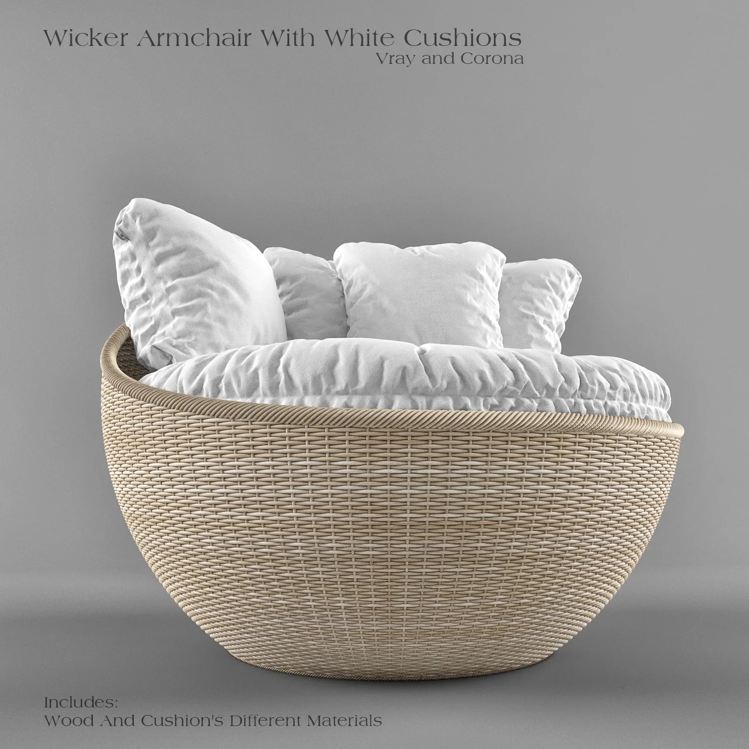 Wicker ArmChair