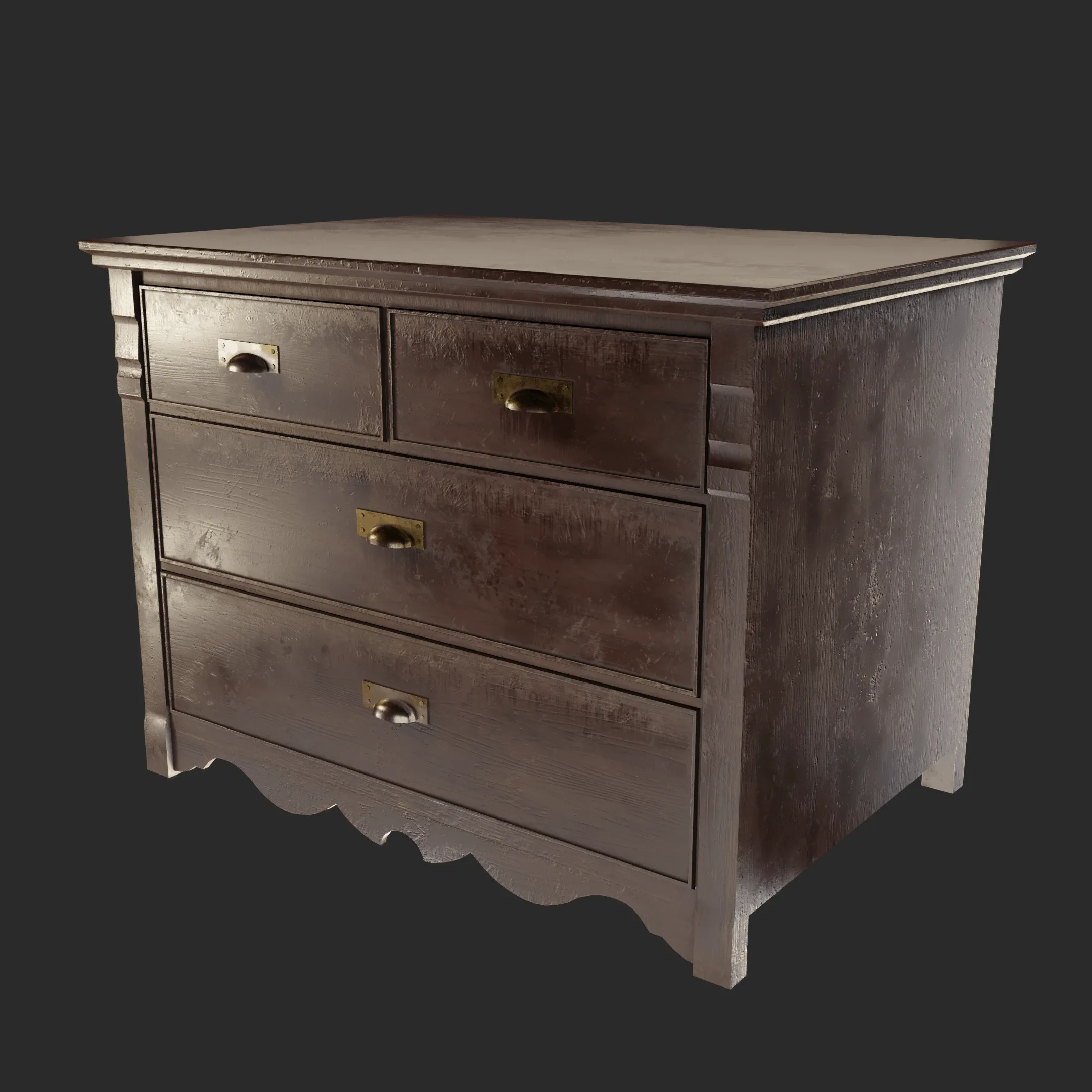 Wooden Furniture Asset Pack FlippedNormals
