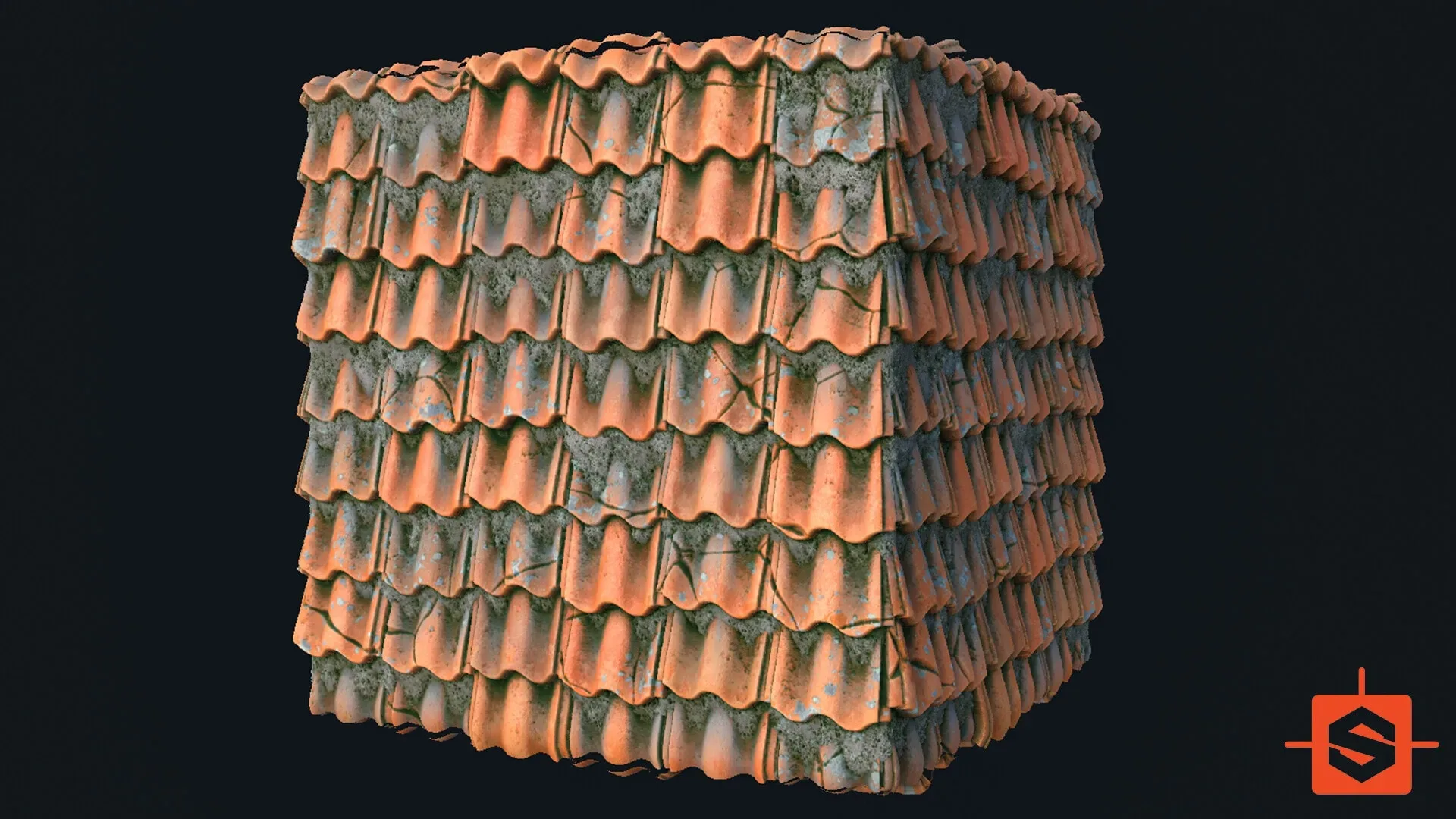 Roof Tile - Substance Designer