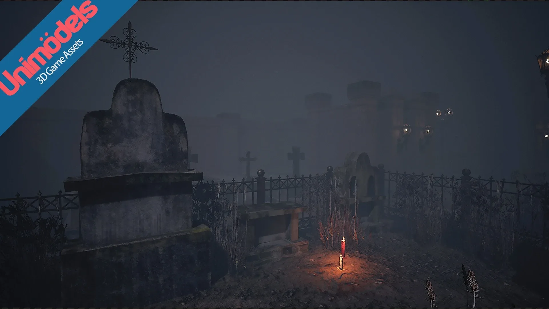 Unimodels Cemetery Pack Vol. 1 for UE4