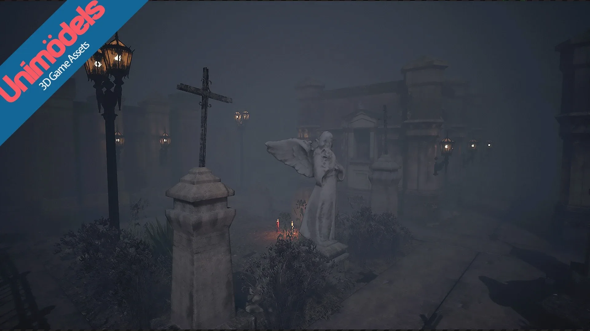 Unimodels Cemetery Pack Vol. 1 for UE4