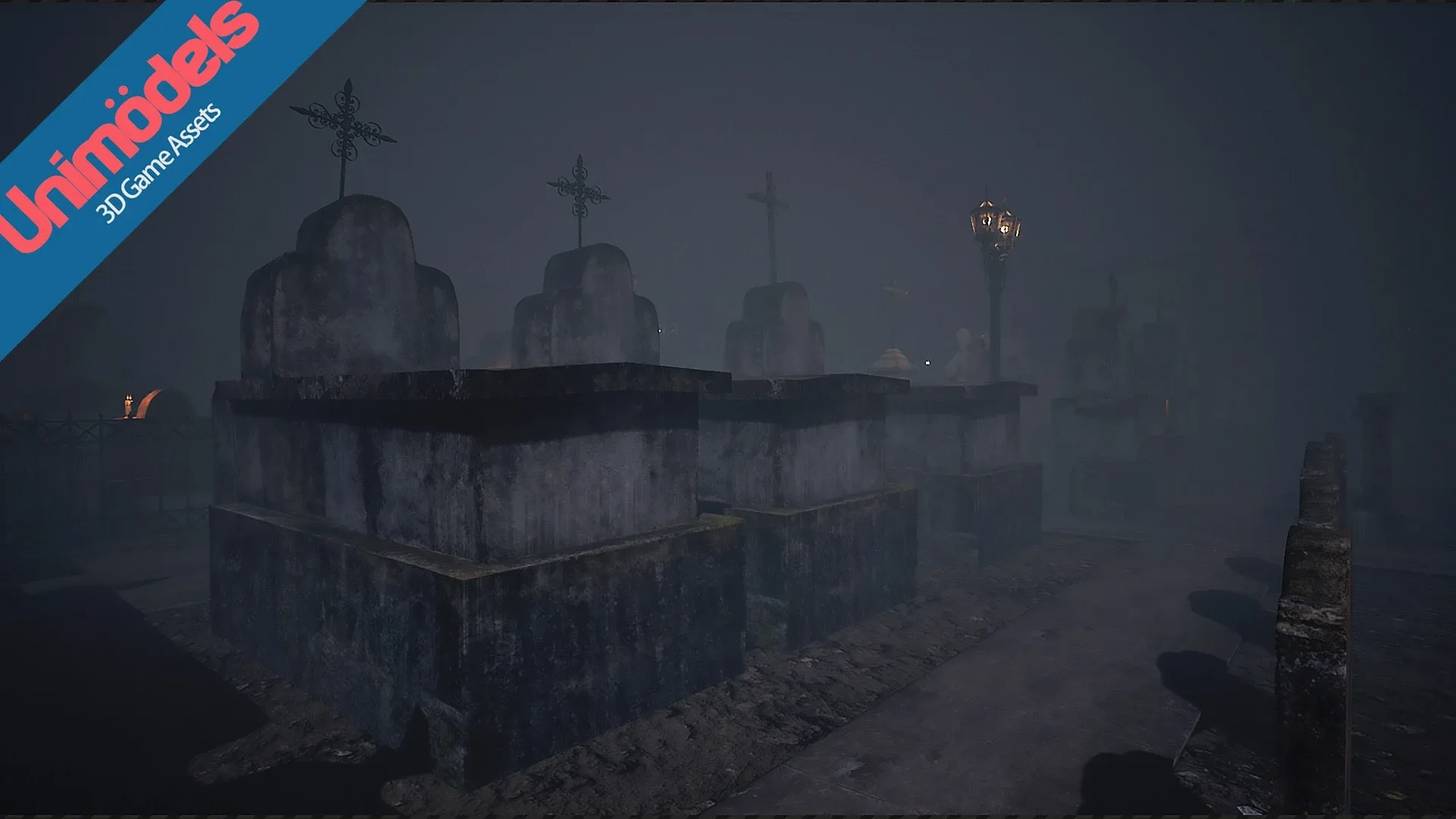 Unimodels Cemetery Pack Vol. 1 for UE4