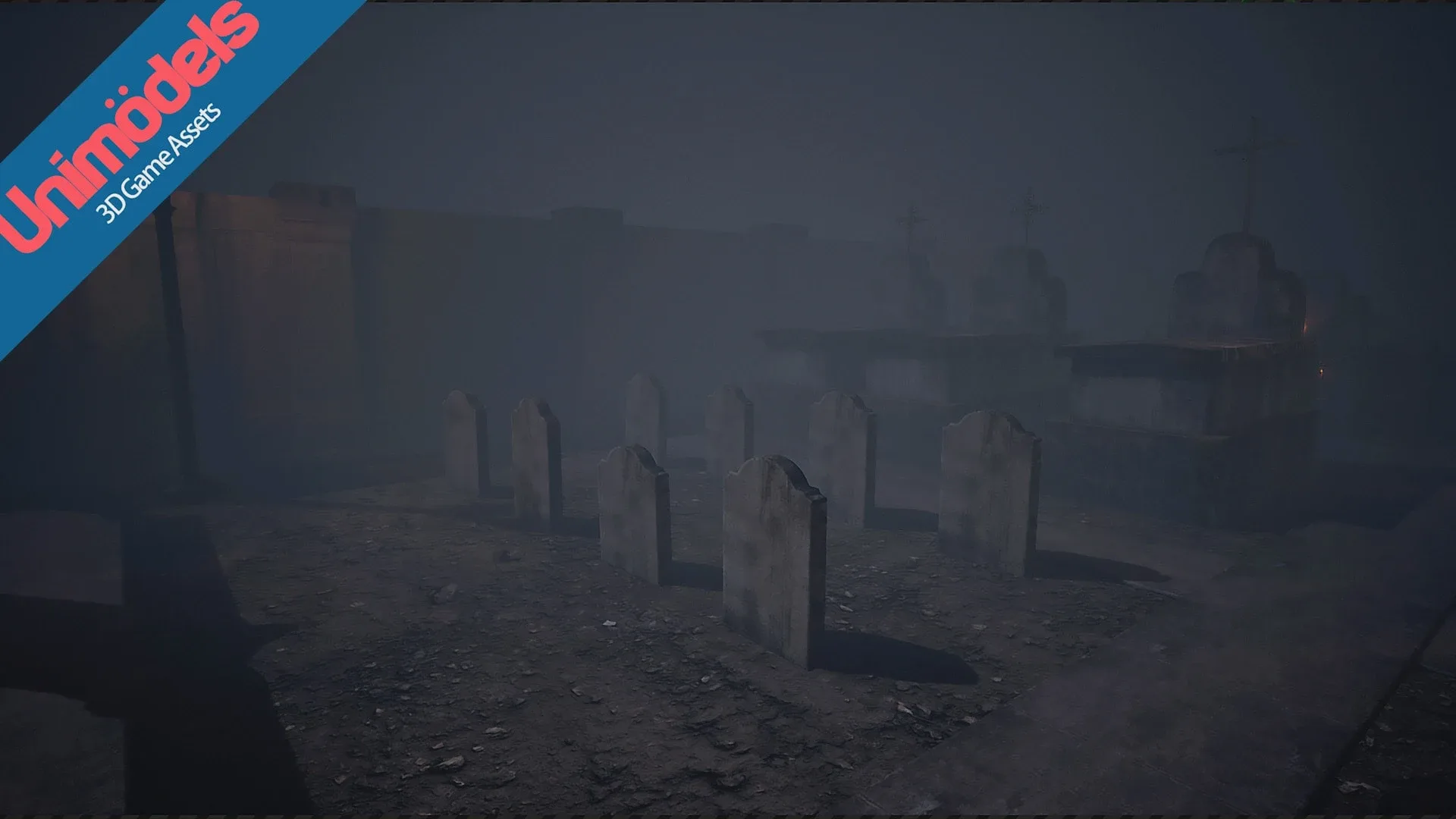 Unimodels Cemetery Pack Vol. 1 for UE4