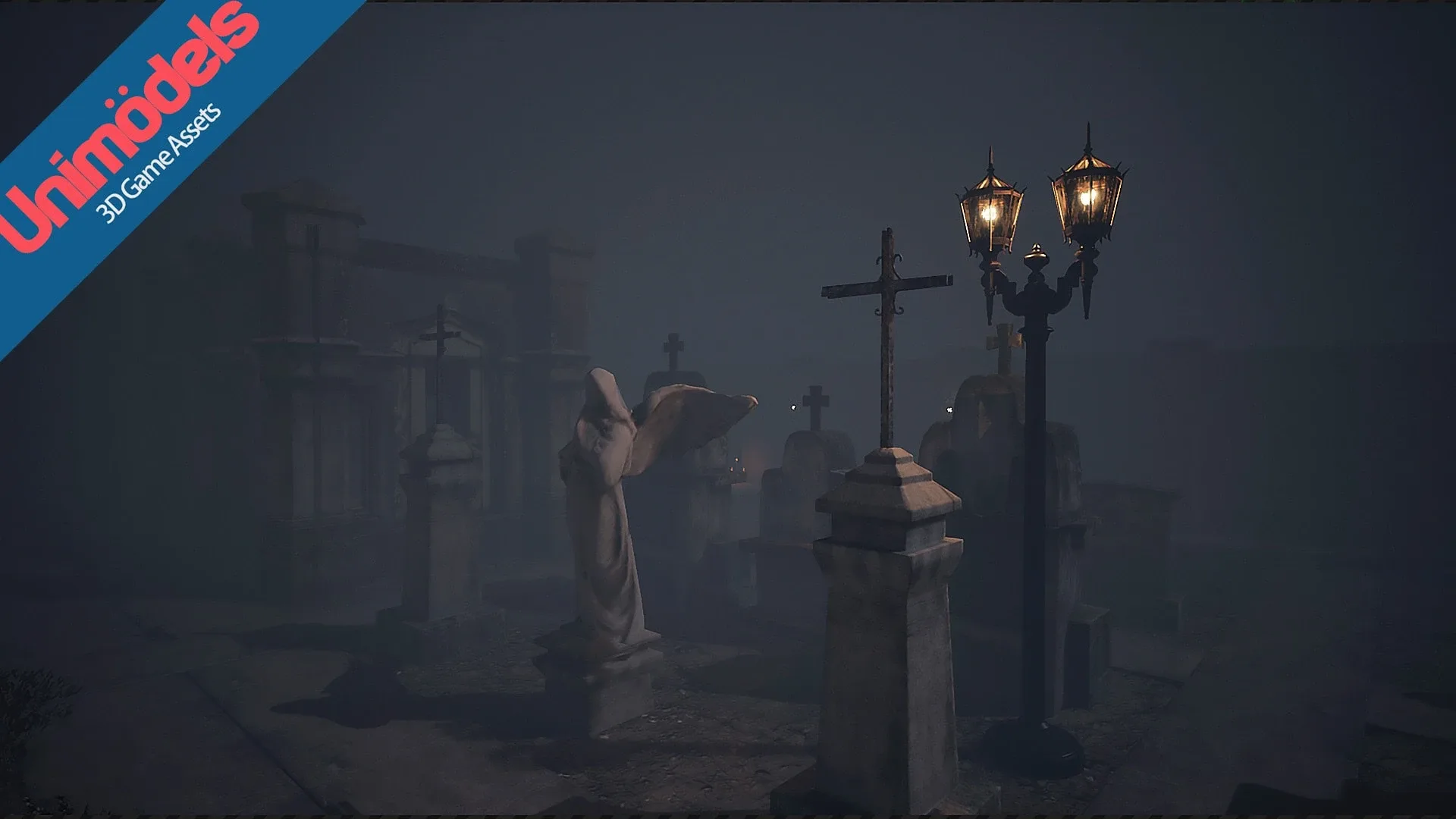 Unimodels Cemetery Pack Vol. 1 for UE4