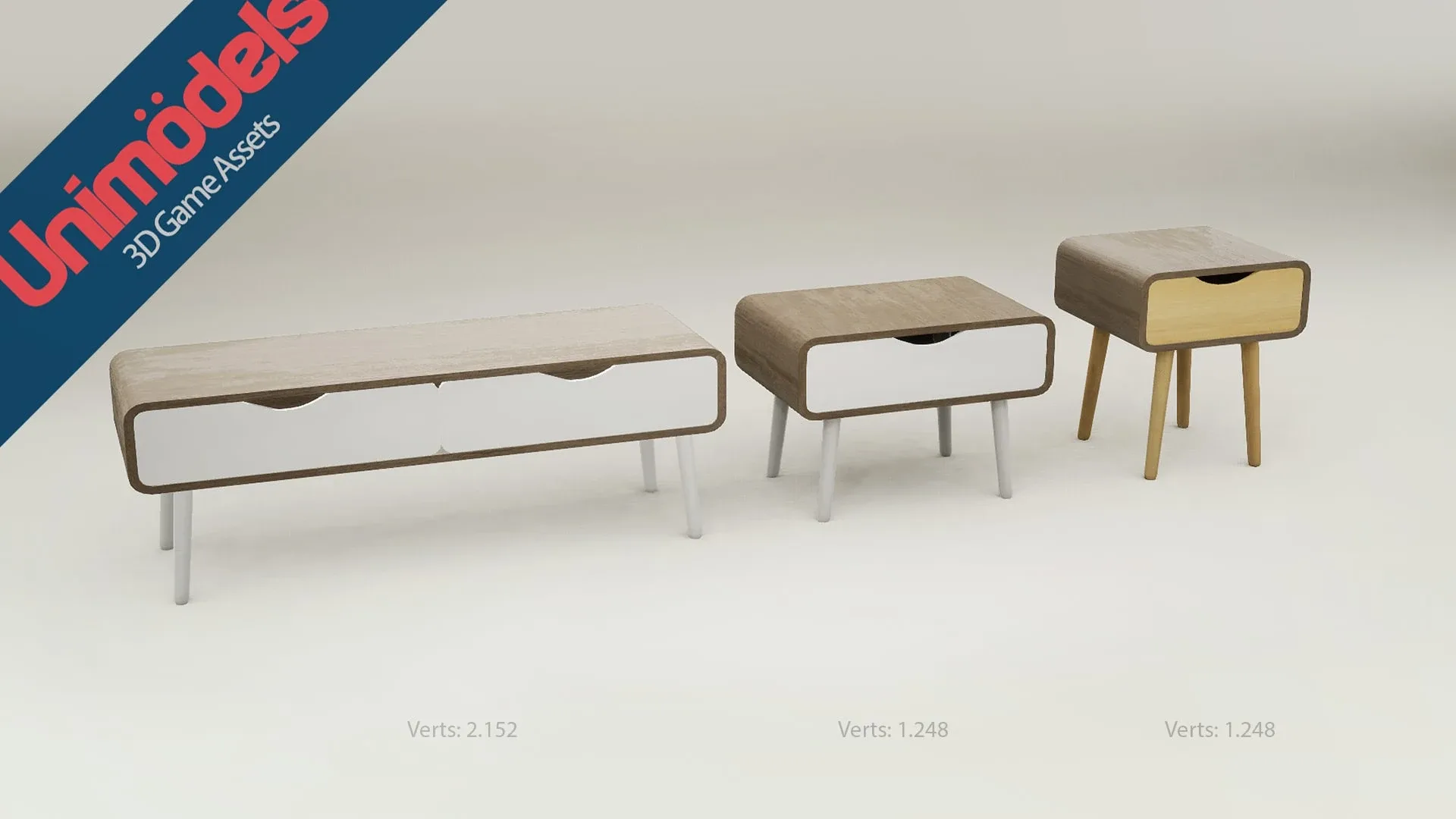 Unimodels Furniture Vol. 2 for UE4