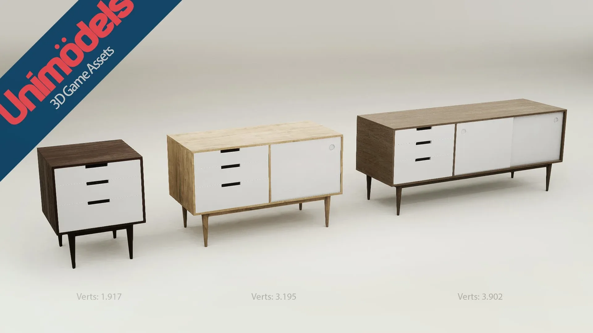 Unimodels Furniture Vol. 2 for UE4