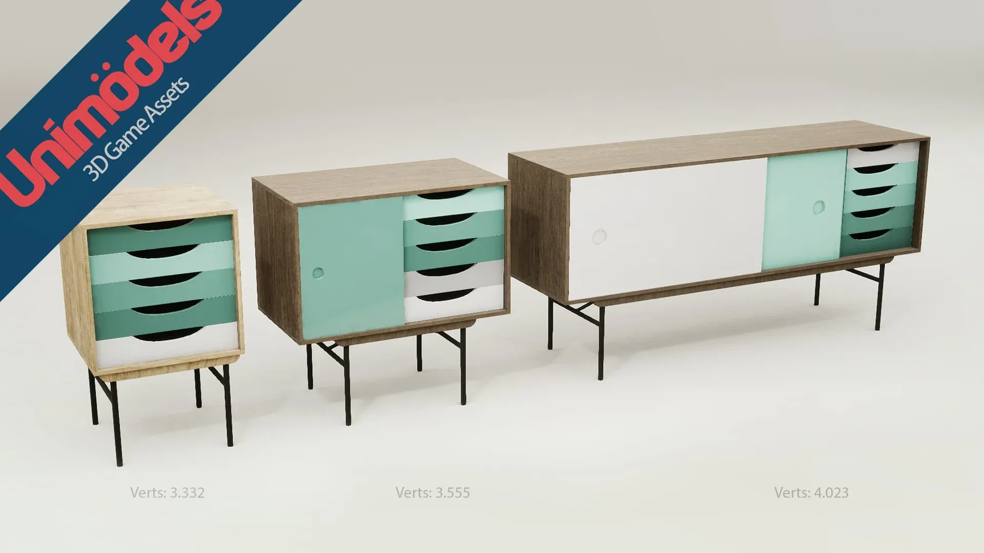 Unimodels Furniture Vol. 2 for UE4