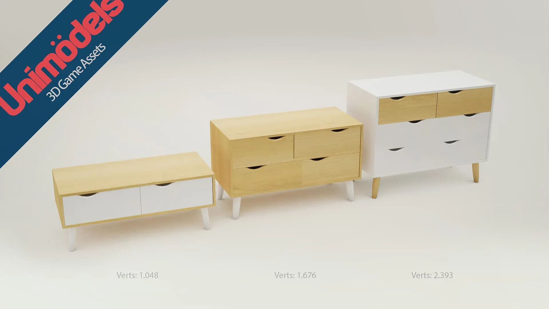 Unimodels Furniture Vol. 1 for UE4