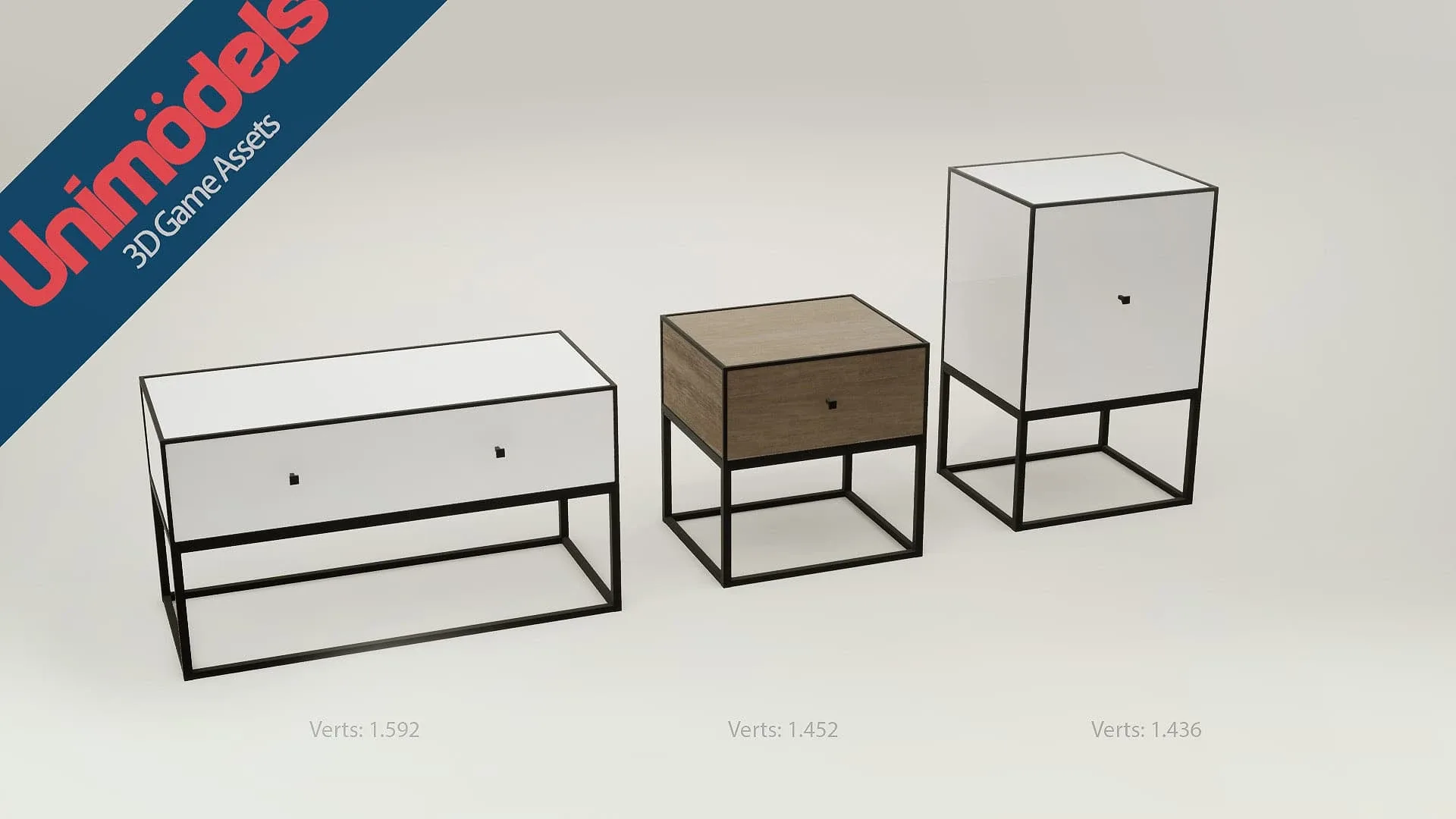 Unimodels Furniture Vol. 1 for UE4