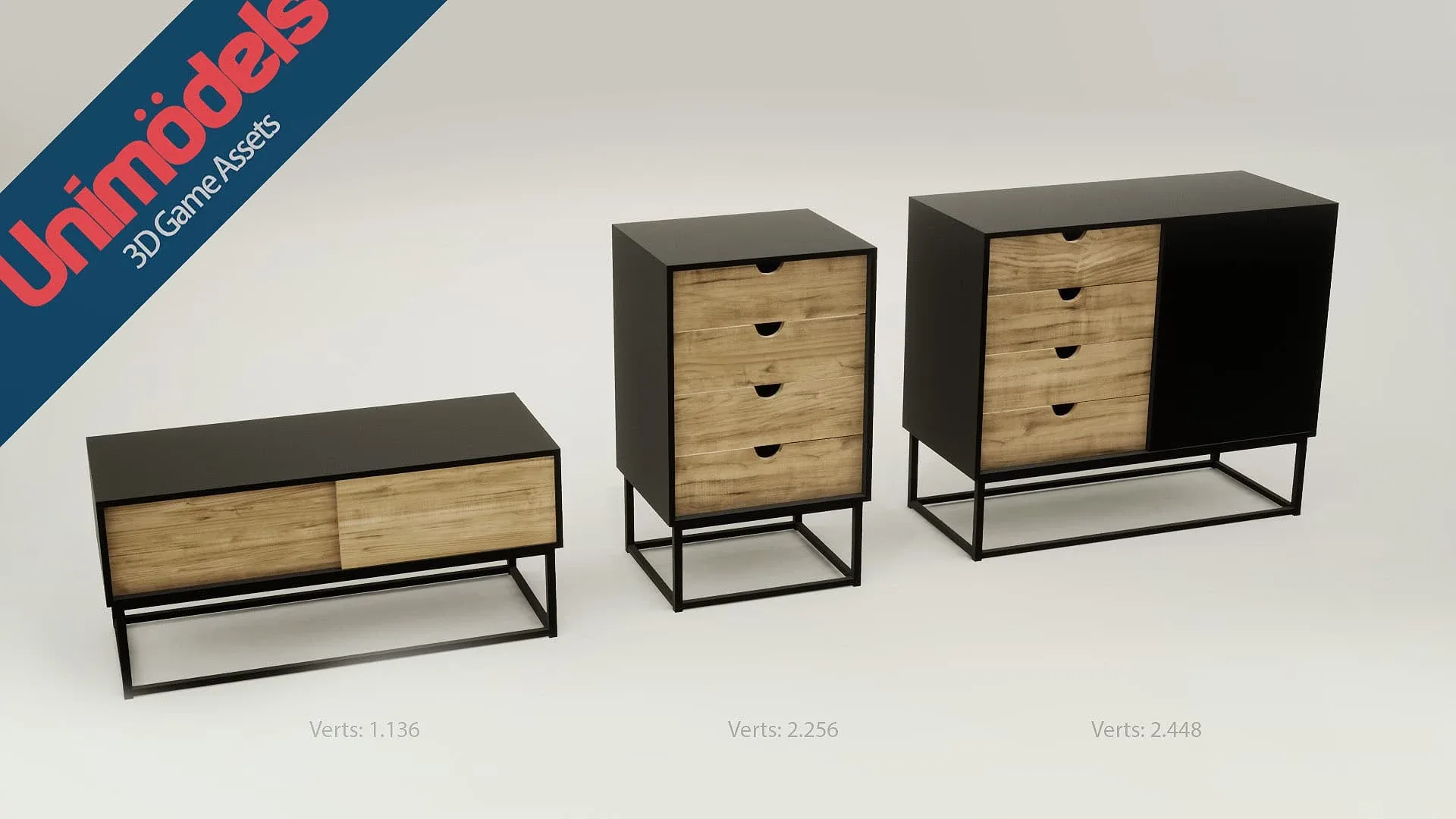 Unimodels Furniture Vol. 1 for UE4