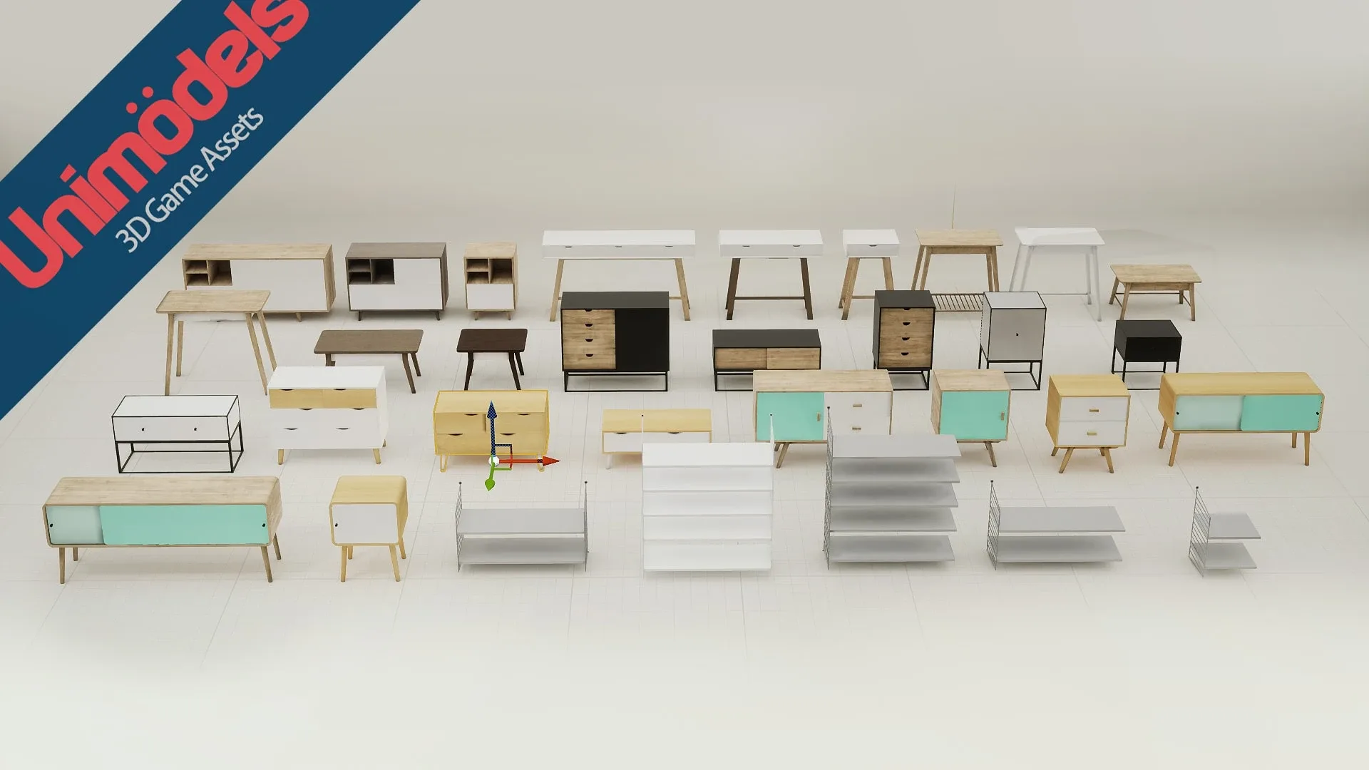 Unimodels Furniture Vol. 1 for UE4