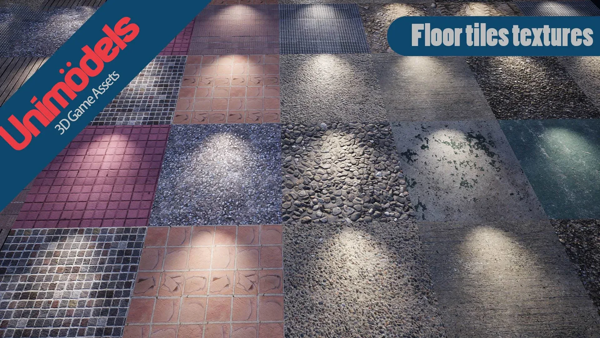 Floor & Wall Textures - Photoscanned for UE4