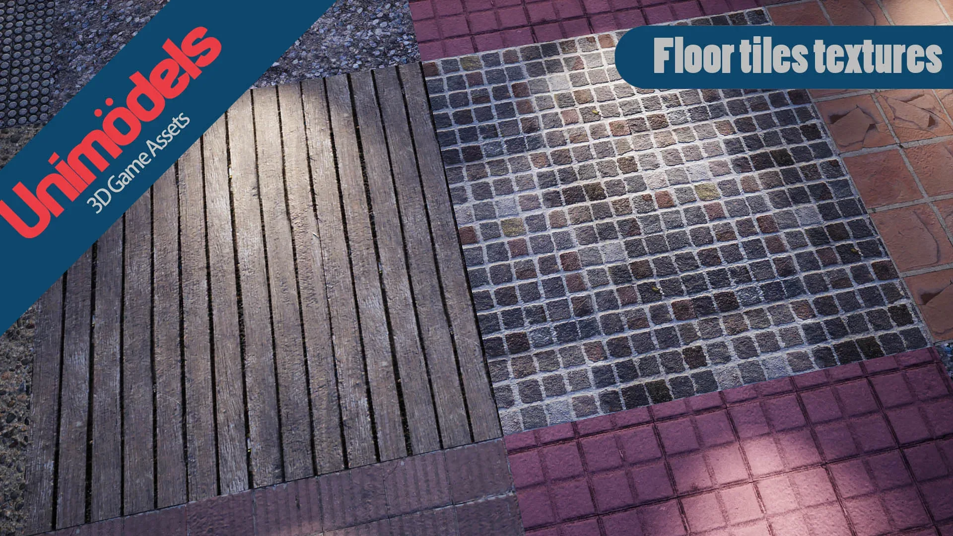 Floor & Wall Textures - Photoscanned for UE4