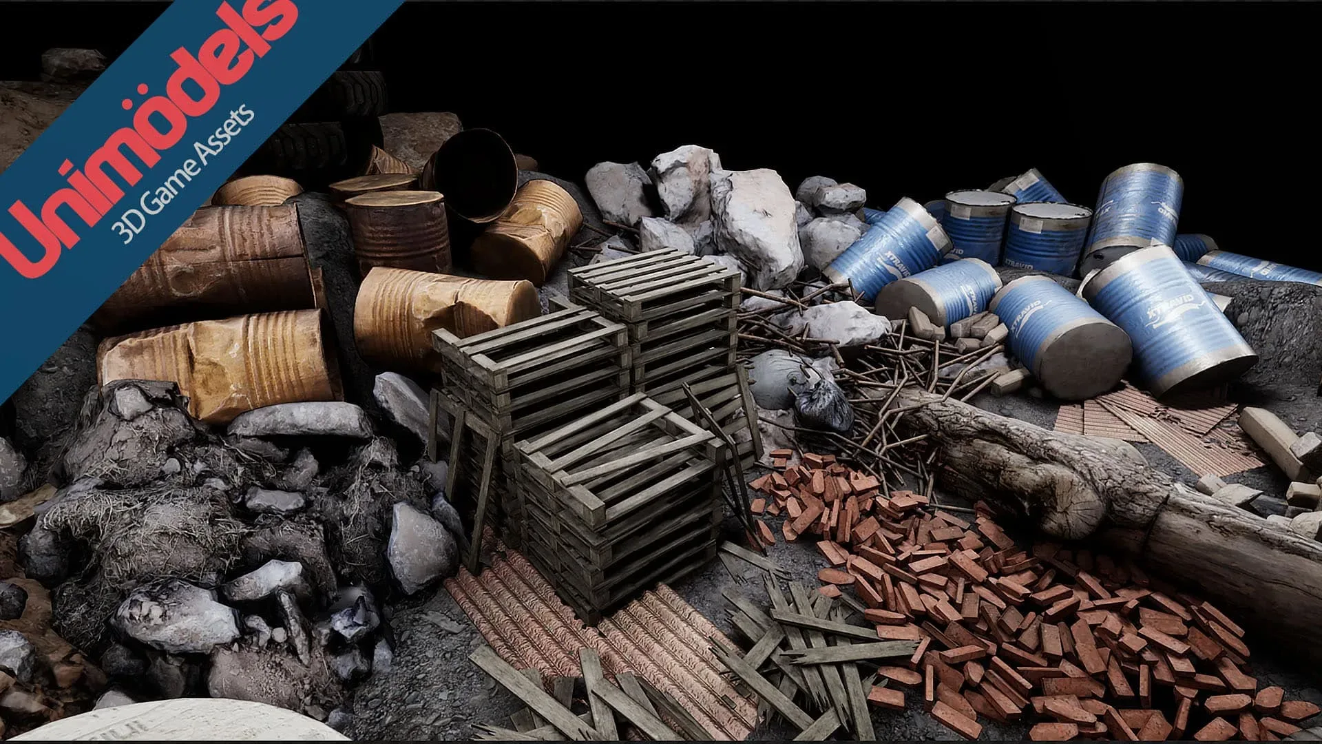 Garbage & Debris Vol. 1 for UE4